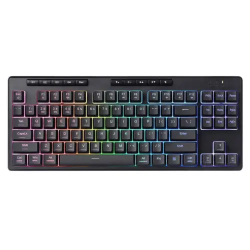 Alternative view of Геймърска клавиатура Redragon Shiva TKL K516-RGB с RGB осветление - черна