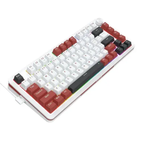 Геймърска механична клавиатура Redragon Stormhunter K721WRB-RGB с RGB осветление -