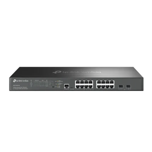 16-портов комутатор TP-Link Omada SG3218XP-M2 2.5G и 2-порта 10GE SFP+ L2+ управляем с 8-порта
