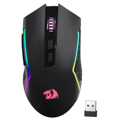 Безжична и Bluetooth геймърска мишка Redragon Trident M693 с RPG