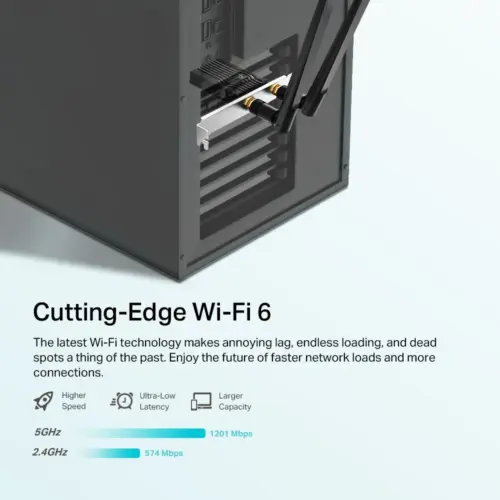 Alternative view of Безжичен PCIe адаптер TP-Link Archer Archer TX20E AX1800