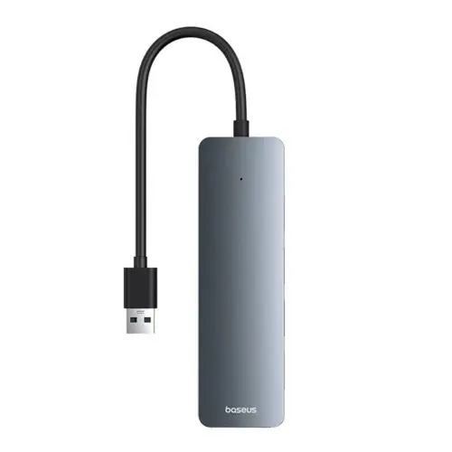 USB хъб Baseus 4 в 1 UltraJoy Lite USB-А към USB 3.0