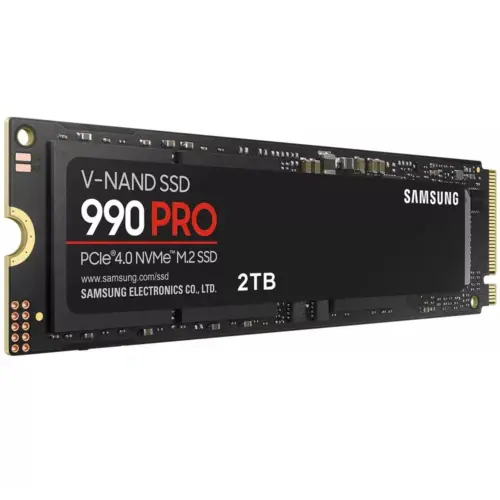 Памет SSD Samsung 990 PRO 2TB PCIe 4.0 NVMe M.2 SSD MZ-V9P2T0BW