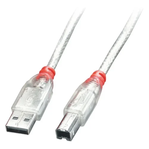 КАБЕЛ USB LINDY - USB to USB - 50 m - Transparent - PN 41755