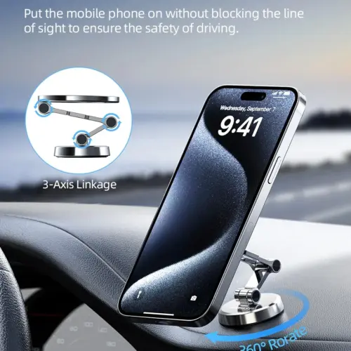 Acefast Стойка за телефон за кола Car phone holder – Metal