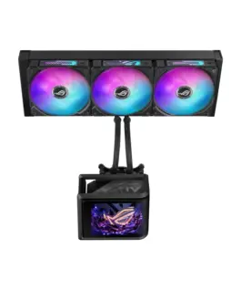 Alternative view of Охладител за процесор ASUS ROG Ryuo IV SLC 360 ARGB 6.67" Curved AMOLED Display
