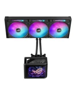 Alternative view of Охладител за процесор ASUS ROG Ryuo IV SLC 360 ARGB 6.67" Curved AMOLED Display