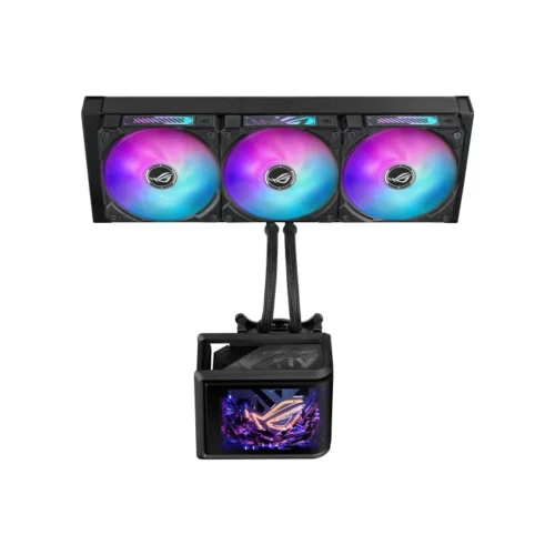 Alternative view of Охладител за процесор ASUS ROG Ryuo IV SLC 360 ARGB 6.67" Curved AMOLED Display
