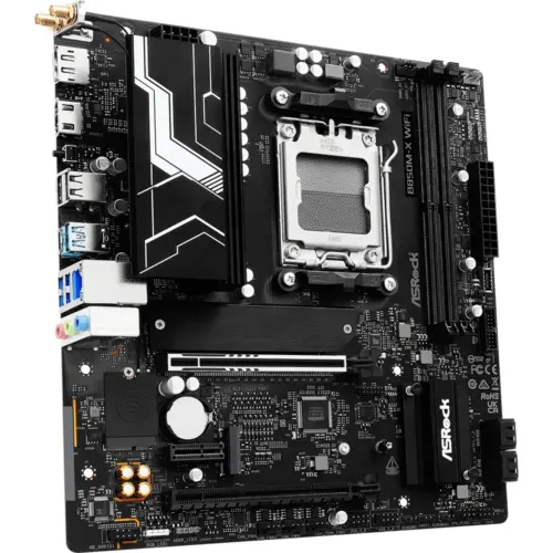 Alternative view of Дънна платка ASRock B850M-X WiFi R2.0 socket AM5