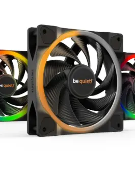 be quiet! комплект вентилатори Fan Pack 3-in-1 3 x 120mm - LIGHT WINGS 120mm PWM high-speed