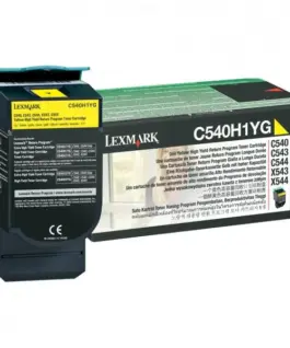 КАСЕТА ЗА LEXMARK OPTRA C540 series/X540 series - Yellow - Return program cartridge - HIGH CAPACITY - PN