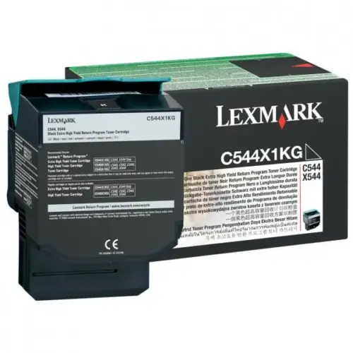 КАСЕТА ЗА LEXMARK C544dn/C544dtn/C544dw/C544n/X544dn/X544dtn/X544dw/X544n - Black - EXTRA HIGH CAPACITY - PN