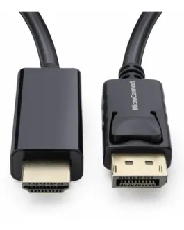 КАБЕЛ MICROCONNECT DisplayPort 1.2 - HDMI - 2m - PN MC-DP-HDMI-200