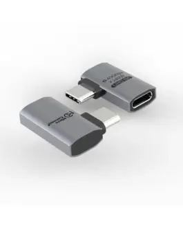 Alternative view of АДАПТЕР MICROCONNECT USB-C мъжко-женски ъглов адаптер, 240W, 40Gbps, USB4 Gen 3x2, 240W, 40Gbps, USB4 Gen 3x2 - PN USB4-CCFA-240W