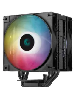 Alternative view of DeepCool охладител CPU Cooler AG400 DIGITAL PLUS - Addressable RGB - LGA1700/AM5