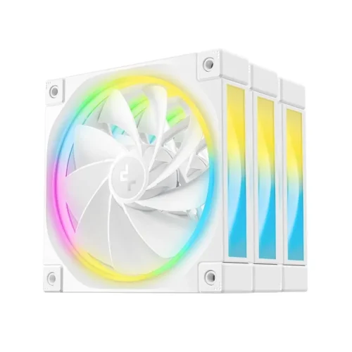 DeepCool Комплект вентилатори Fan Pack 3-in-1 3x120mm - FL12R White Reverse Addressable