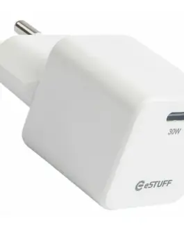 Alternative view of ЗАРЯДНО eSTUFF USB-C 30W - White - PN ES637027