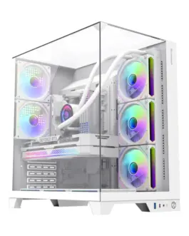 Gamemax кутия Case ATX - Infinity Plus White