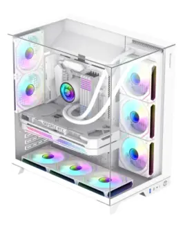 Alternative view of Gamemax кутия Case ATX - Infinity Plus White