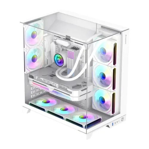 Alternative view of Gamemax кутия Case ATX - Infinity Plus White