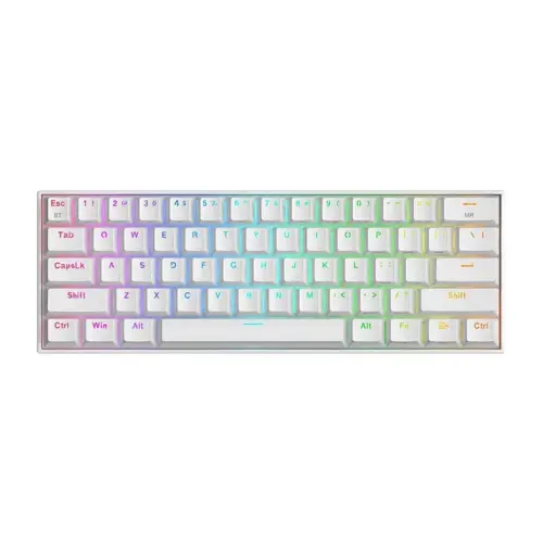 Bluetooth/USB Type-C механична RGB клавиатура Redragon Draconic PRO RGB K530W-RGB-PRO_BR Brown Switch -