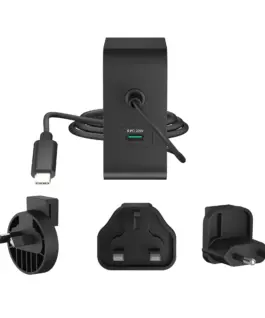 Alternative view of j5create JUP25102V Зарядно 220V- GaN 102W USB-C 2порта- за лаптопи, таблети, телефони