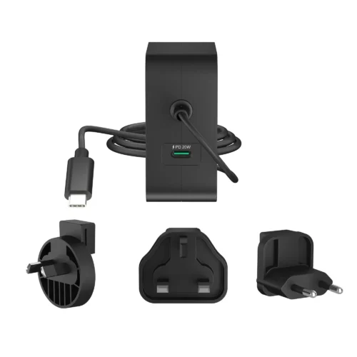 Alternative view of j5create JUP25102V Зарядно 220V-  GaN 102W  USB-C 2порта- за лаптопи, таблети, телефони