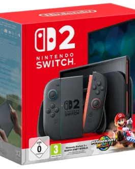 Конзола Nintendo Switch 2 + Mario Kart World 256GB - Black