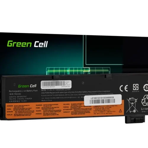 Батерия за лаптоп  Lenovo ThinkPad T470 T480 T570 T580 T25 01AV422 01AV490 LiPo 114V 1950mAh GREEN