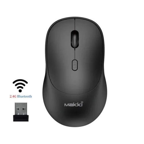 Makki безжична мишка Wireless Mouse MAKKI-MSX-2401 - USB-C Silent 1600dpi 2.4G Bluetooth