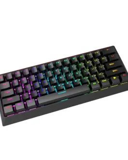 Alternative view of Marvo геймърска клавиатура Gaming Mechanical keyboard 61 keys TKL - KG962G - RED switches, RGB