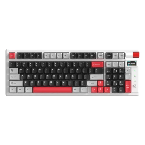 Alternative view of Marvo безжична механична геймърска клавиатура Wireless Gaming Mechanical keyboard Monka Storm KG991W - Bluetooth 5.0, 97 keys