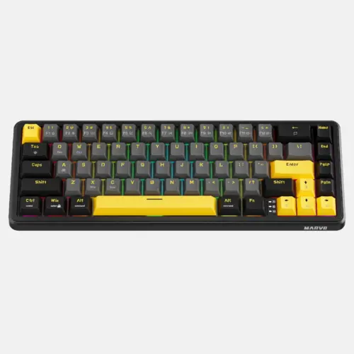 Alternative view of Marvo професионална геймърска механична клавиатура Professional Gaming Mechanical Keyboard Magma M40 KG964 - 8K, Magnetic Switches [Tactile]
