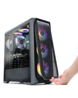 Alternative view of Zalman кутия за компютър Case ATX - N5 MF - 4 x 120mm Fixed RGB