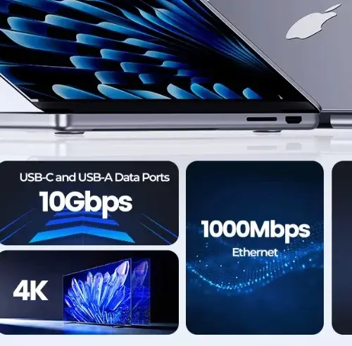 Orico докинг станция Portable Docking station M.2 SATA/NVMe – HDMI