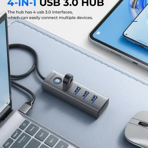Orico хъб HUB USB3.0 4 port