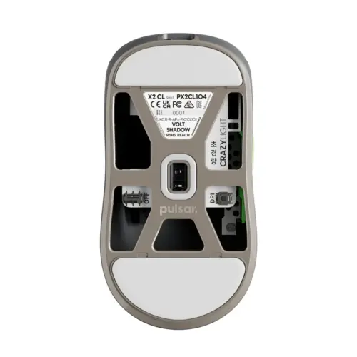 Alternative view of Pulsar професионална геймърска мишка Wireless Gaming Mouse X2 CrazyLight Volt Shadow 8K