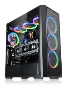 Raijintek кутия Case EATX - PONOS MS4 - 4 x 120mm ARGB Fans Mesh