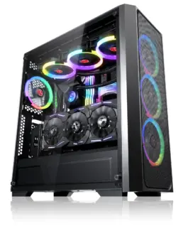 Alternative view of Raijintek кутия Case EATX - PONOS MS4 - 4 x 120mm ARGB Fans, Mesh