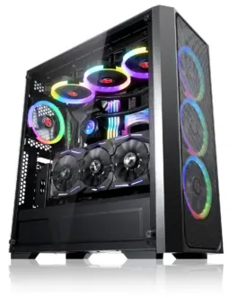 Alternative view of Raijintek кутия Case EATX - PONOS MS4 - 4 x 120mm ARGB Fans, Mesh