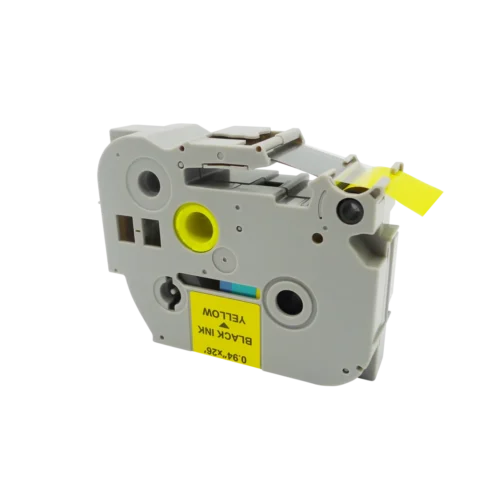 ЛЕНТА ЗА ЕТИКЕТНИ ПРИНТЕРИ BROTHER ТИП TZ - 24 mm x 800 m - BLACK ON YELLOW TAPE - TZE-651 (TZE651) - PN RL-BR-TZ651-BK