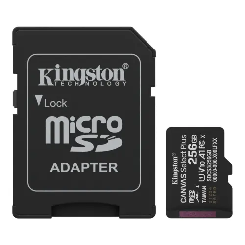 Alternative view of Карта памет Kingston Canvas Select Plus, microSDXC 256GB