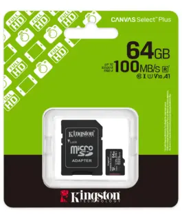 Карта памет Kingston Canvas Select Plus microSDXC 64GB