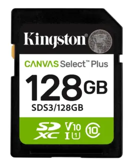 Alternative view of Карта памет Kingston Canvas Select Plus SD 128GB