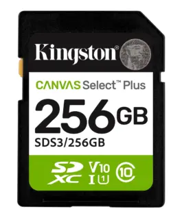 Alternative view of Карта памет Kingston Canvas Select Plus SD 256GB