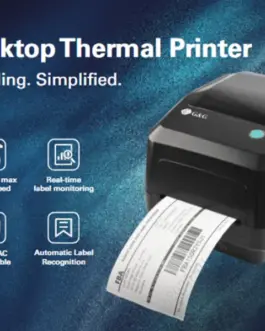 Alternative view of ЕТИКЕТЕН ПРИНТЕР - DESKTOP BARCODE PRINTER G&G - USB+Bluetooth+WiFi - PN TD-403T (TD403T)