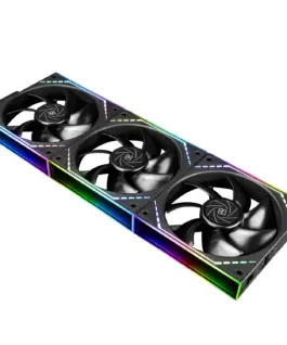 Thermalright Комплект вентилатори Fan Pack 3-in-1 3x120mm - TL-M12Q x 3 - Infinity Mirror Daisy-Chain