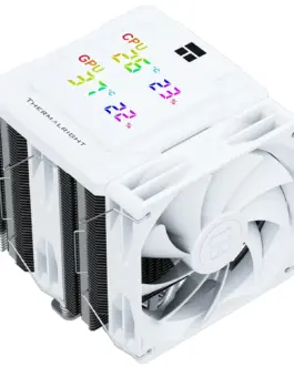 Thermalright охладител CPU Cooler Peerless Assassin 120 Digital White - Dual-Tower -