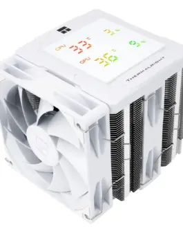 Alternative view of Thermalright охладител CPU Cooler Peerless Assassin 120 Digital White - Dual-Tower - LGA1851/AM5