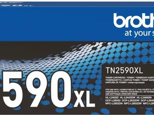 КАСЕТА ЗА BROTHER HL L2400DW/L2402D/L2442DW/L2445DW/L2447DW/L2460DN/L2865DW - Black - PN TN2590XL
